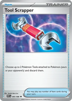 Tool Scrapper Pokemon card from White Flare, card number 85