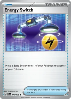 Energy Switch Pokemon card from Scarlet & Violet, card number 173
