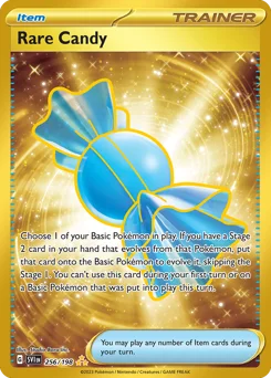 Rare Candy Pokemon card from Scarlet & Violet, card number 256