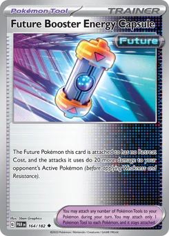 Future Booster Energy Capsule Pokemon card from Paradox Rift, card number 164