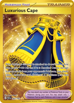 Luxurious Cape Pokemon card from Paradox Rift, card number 265