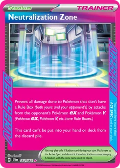 Neutralization Zone Pokemon card from Shrouded Fable, card number 60