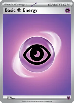 Basic Psychic Energy Pokemon card from Scarlet & Violet Energies, card number 5