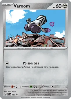 Varoom Pokemon card from Scarlet & Violet Black Star Promos, card number 26
