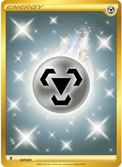Metal Energy Pokemon card from Evolving Skies, card number 237