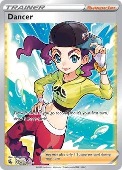 Dancer Pokemon card from Fusion Strike, card number 259
